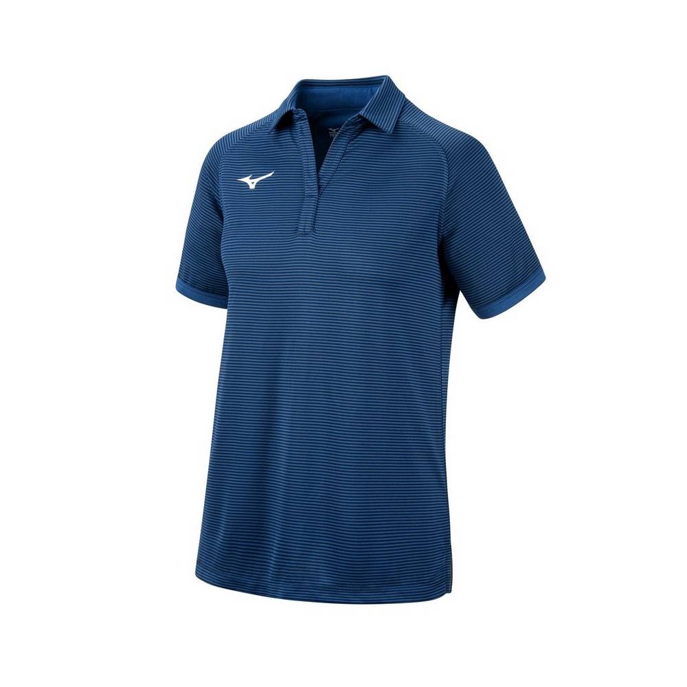 Womens Mizuno Scout Polo Navy Philippines (LDVJEC530)